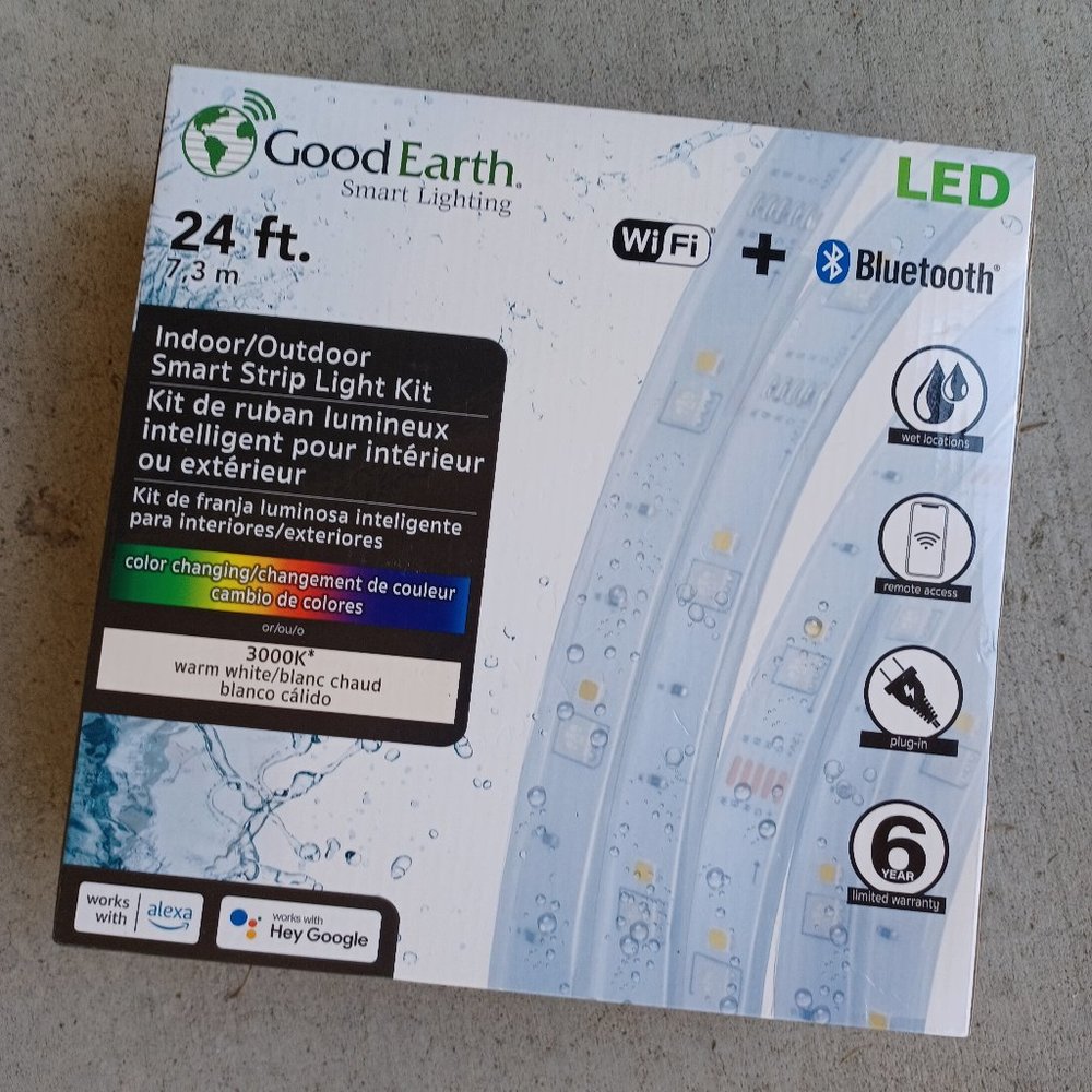 Good Earth Lighting Strip Light Kit